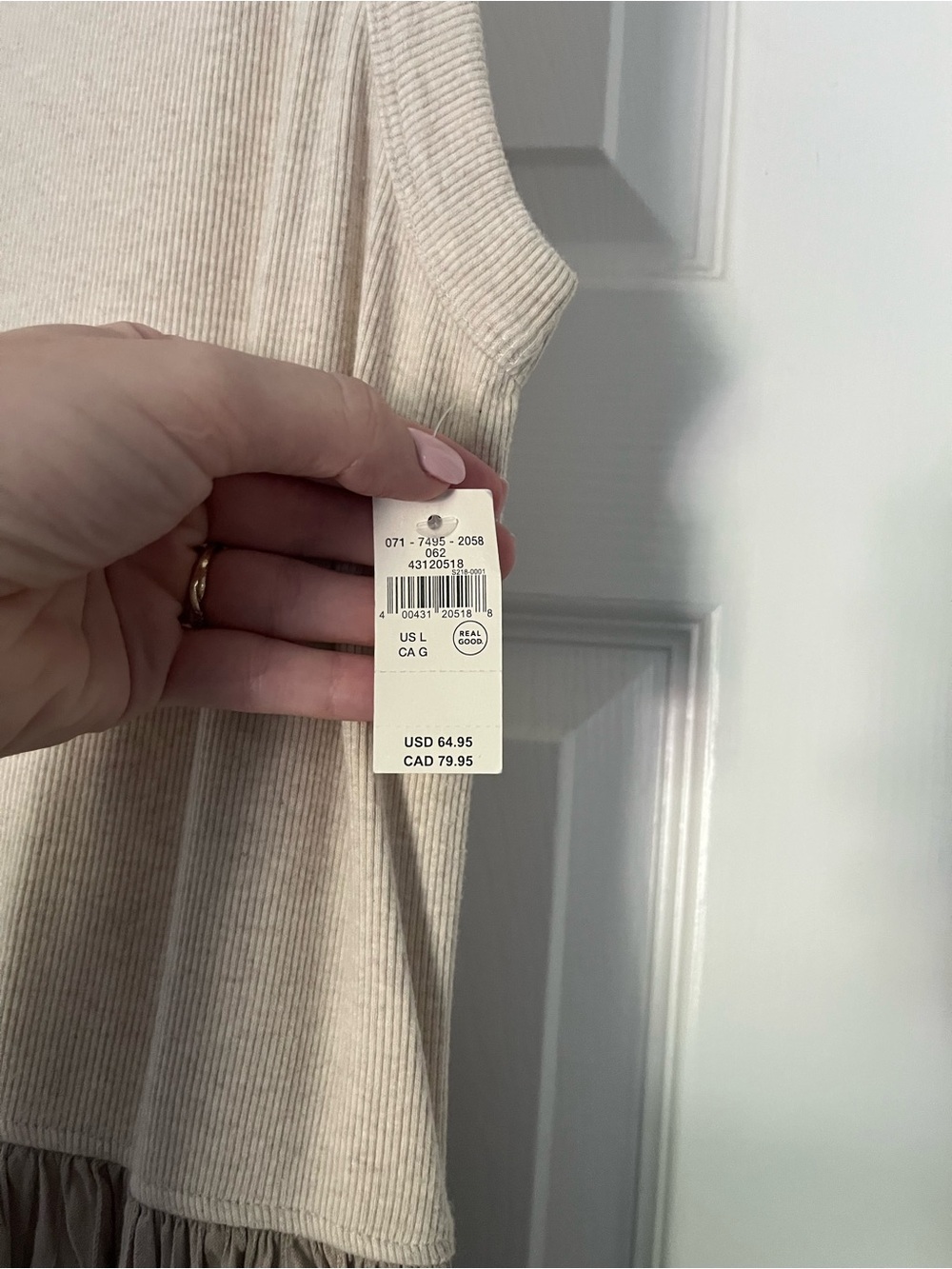aerie Ribbed At the Barre Dress - Picture 5 of 11